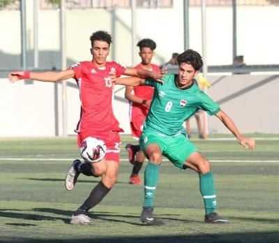 ناشئو اليمن لكرة القدم يخسرون أمام العراق في أول مباريات بطولة غرب آسيا