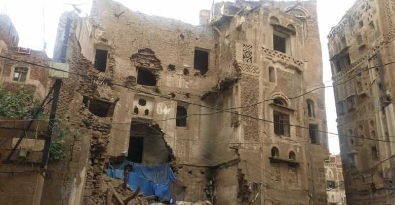 اليونسكو: تضرر 111 منزلا في صنعاء القديمة جراء الأمطار الغزيرة .. وتنفيذ عدد من المشاريع لحماية التراث الثقافي اليمني