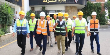 وزارة الشؤون الاجتماعية تشيد بتجربة مجموعة هائل سعيد أنعم في السلامة المهنية